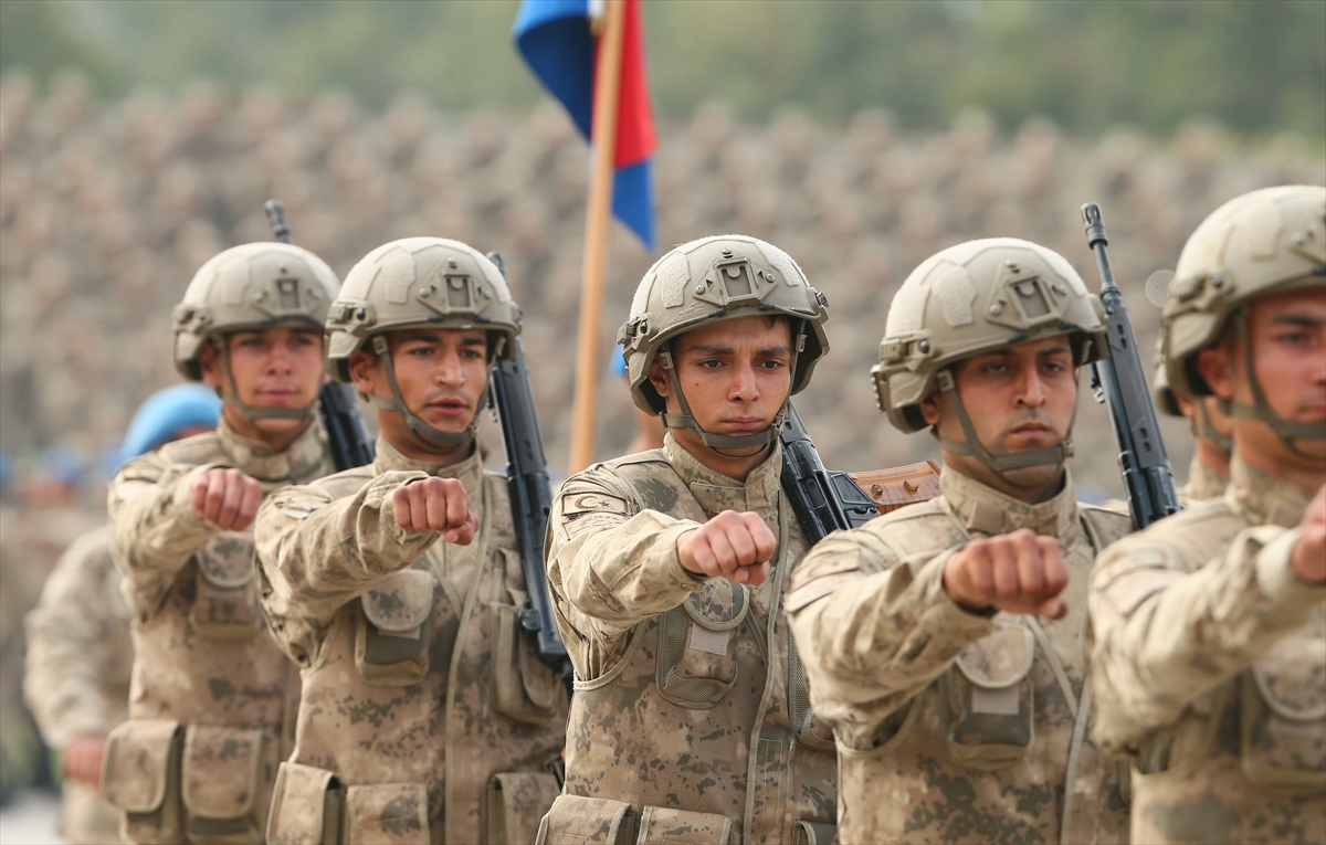 Terörle mücadele için yemin ettiler...