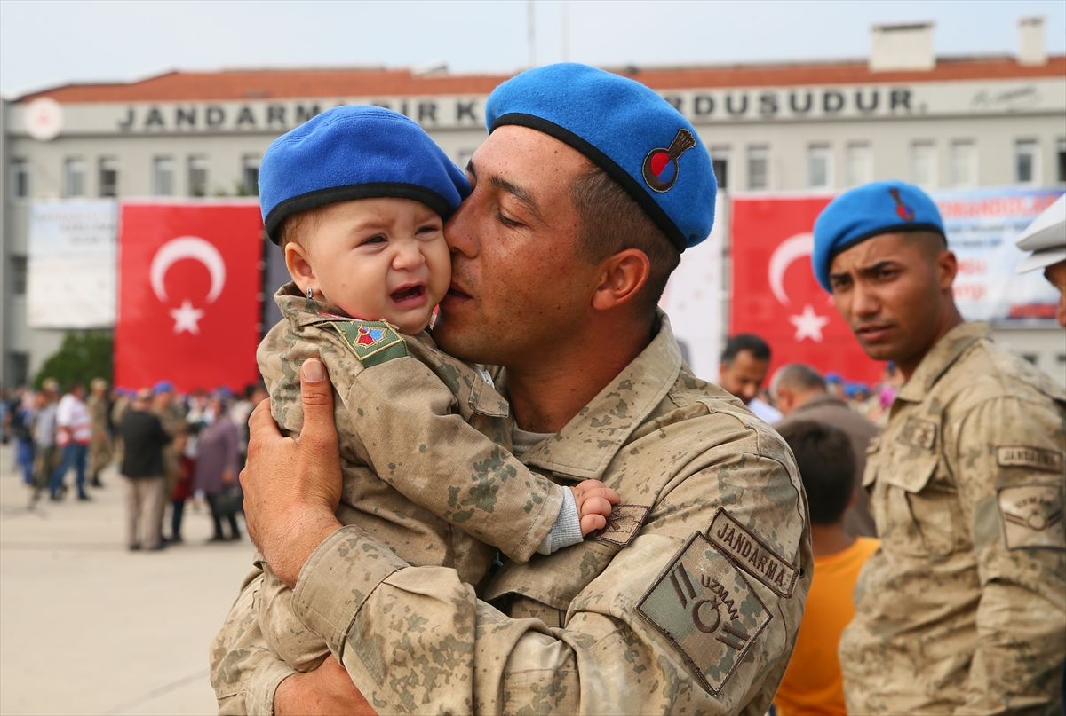 Terörle mücadele için yemin ettiler...