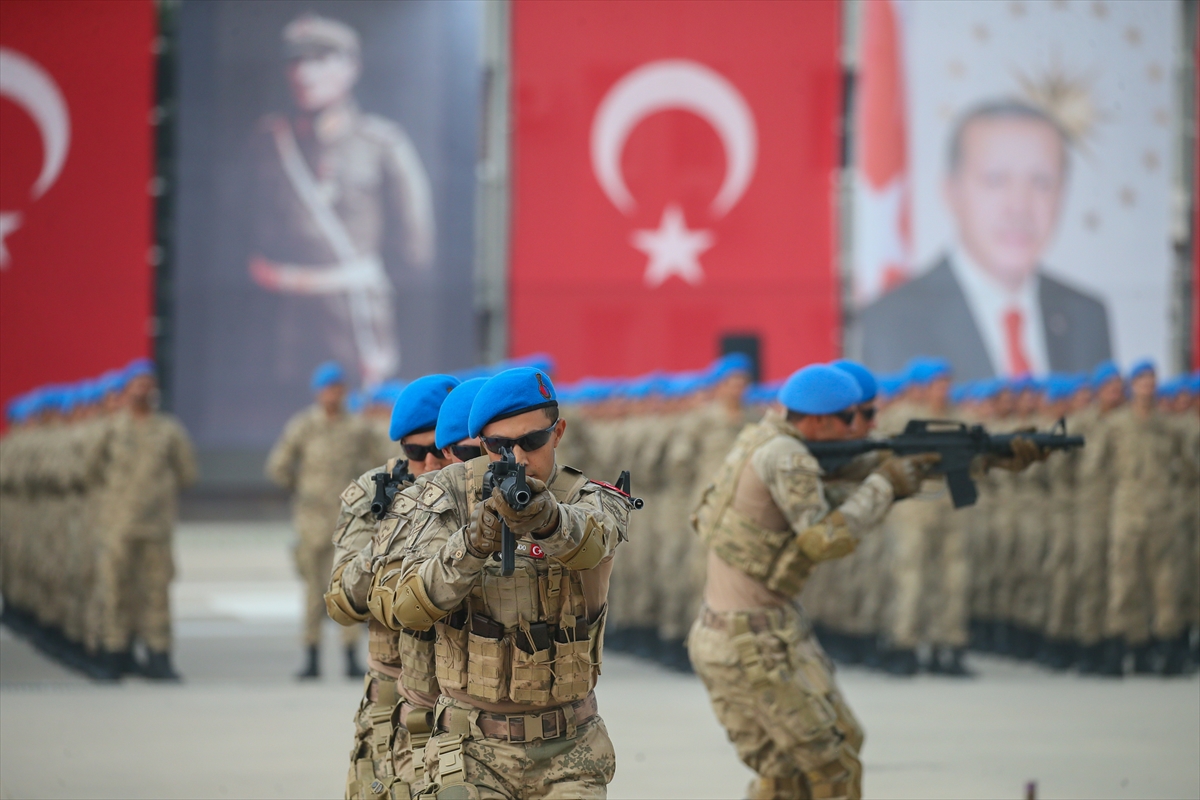 Terörle mücadele için yemin ettiler...