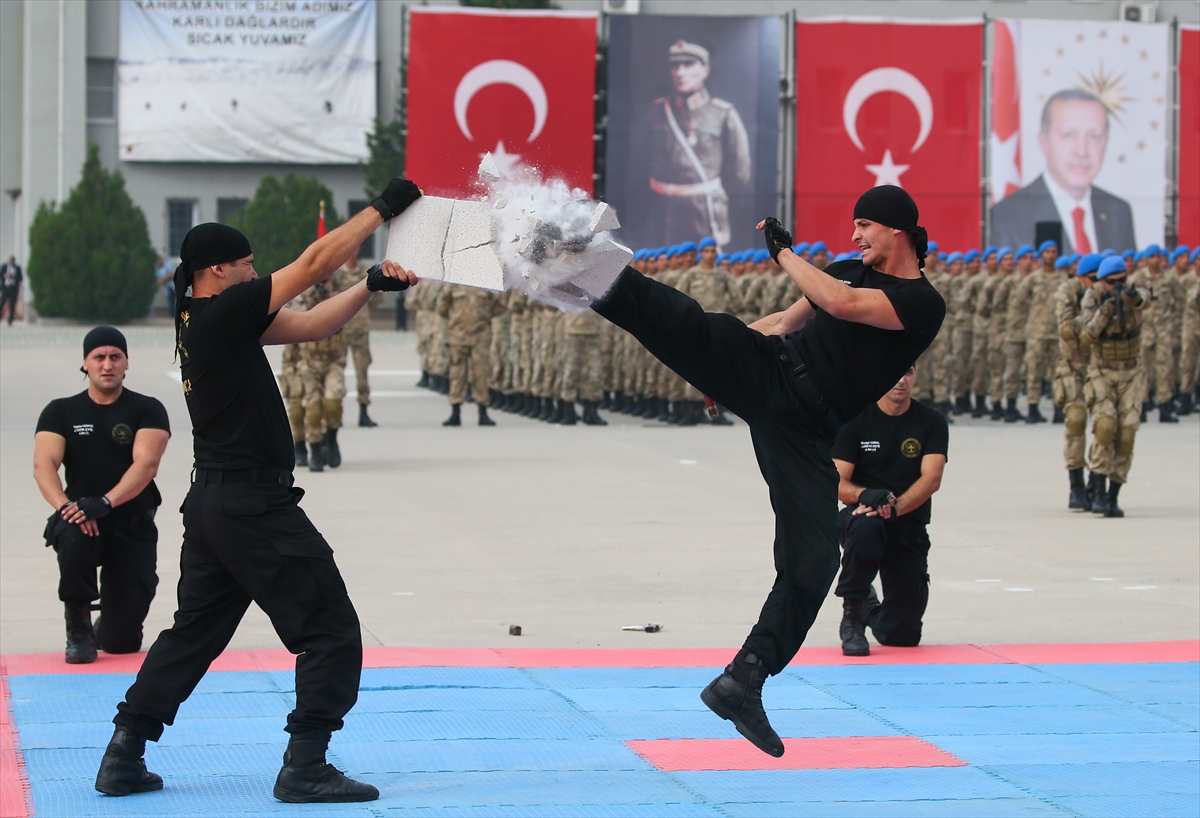 Terörle mücadele için yemin ettiler...