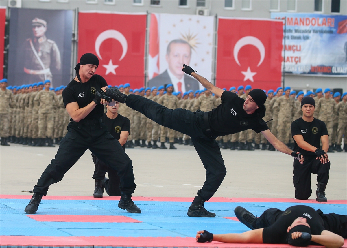 Terörle mücadele için yemin ettiler...