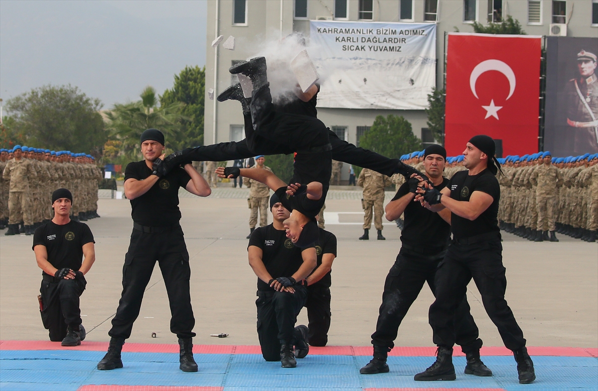 Terörle mücadele için yemin ettiler...