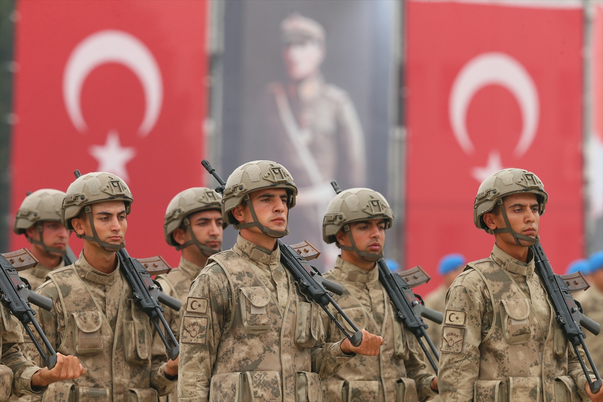 Terörle mücadele için yemin ettiler...