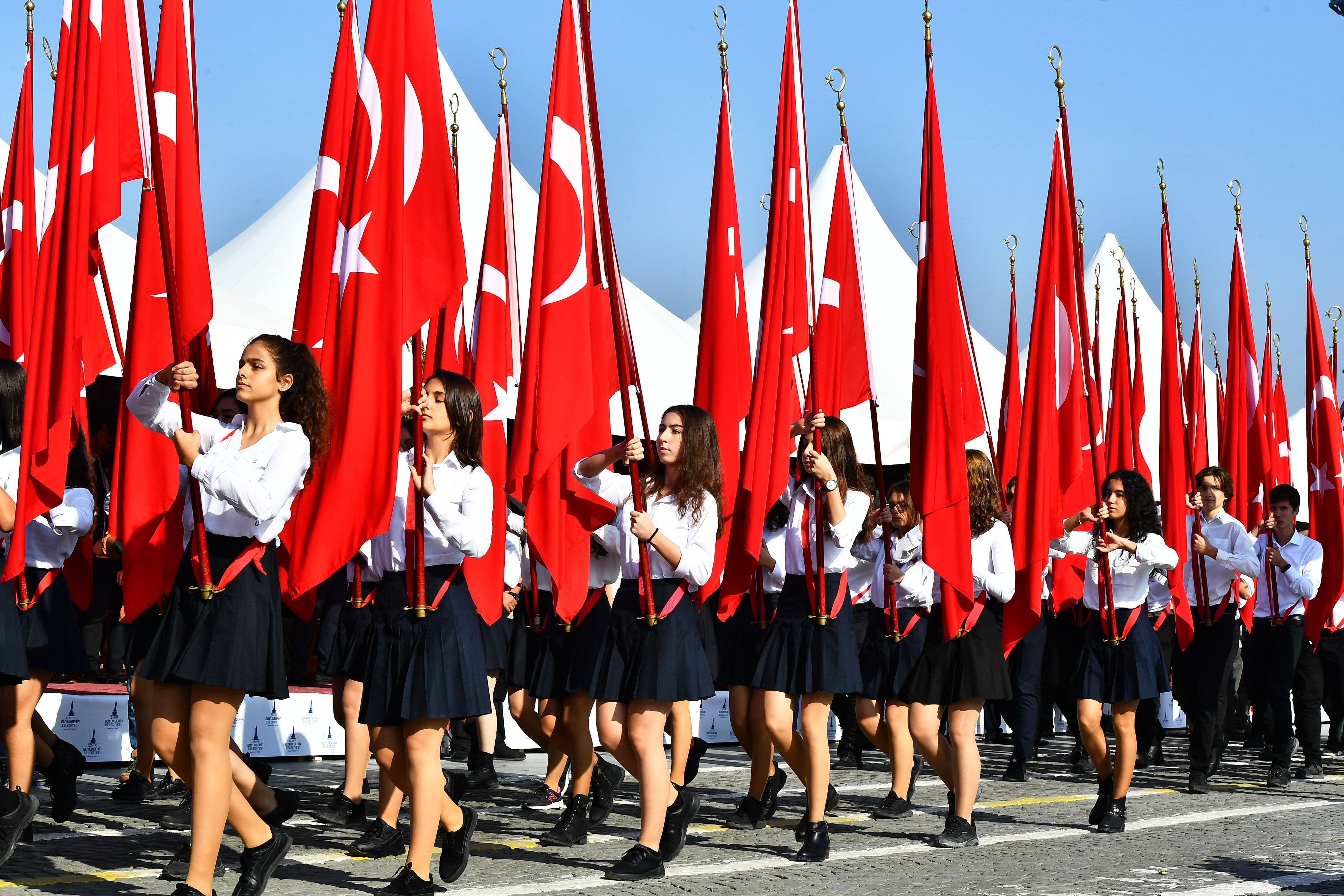 İzmir'de 29 Ekim coşkusu