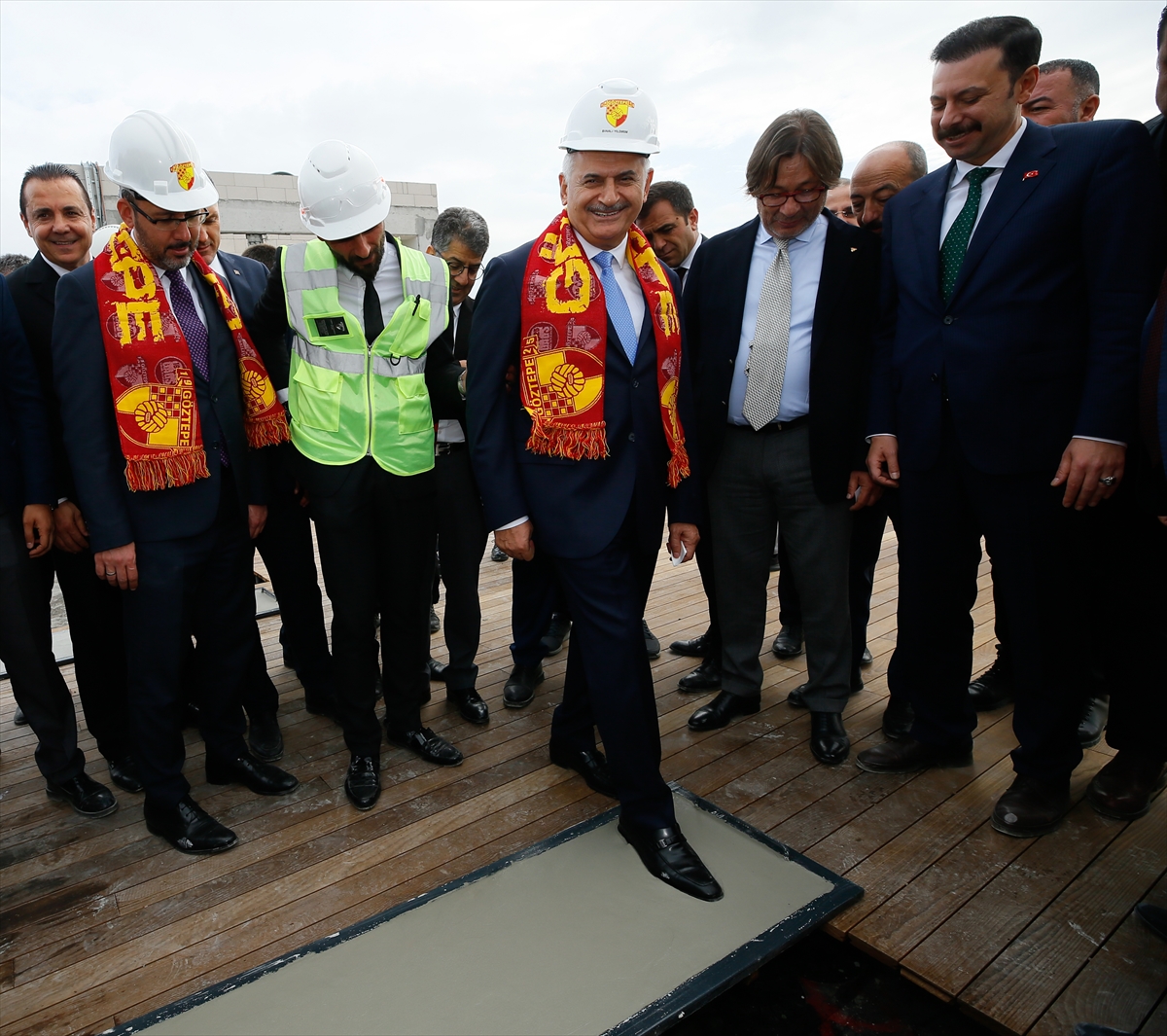 Binali Yıldırım Göztepe Stadı'nı inceledi...