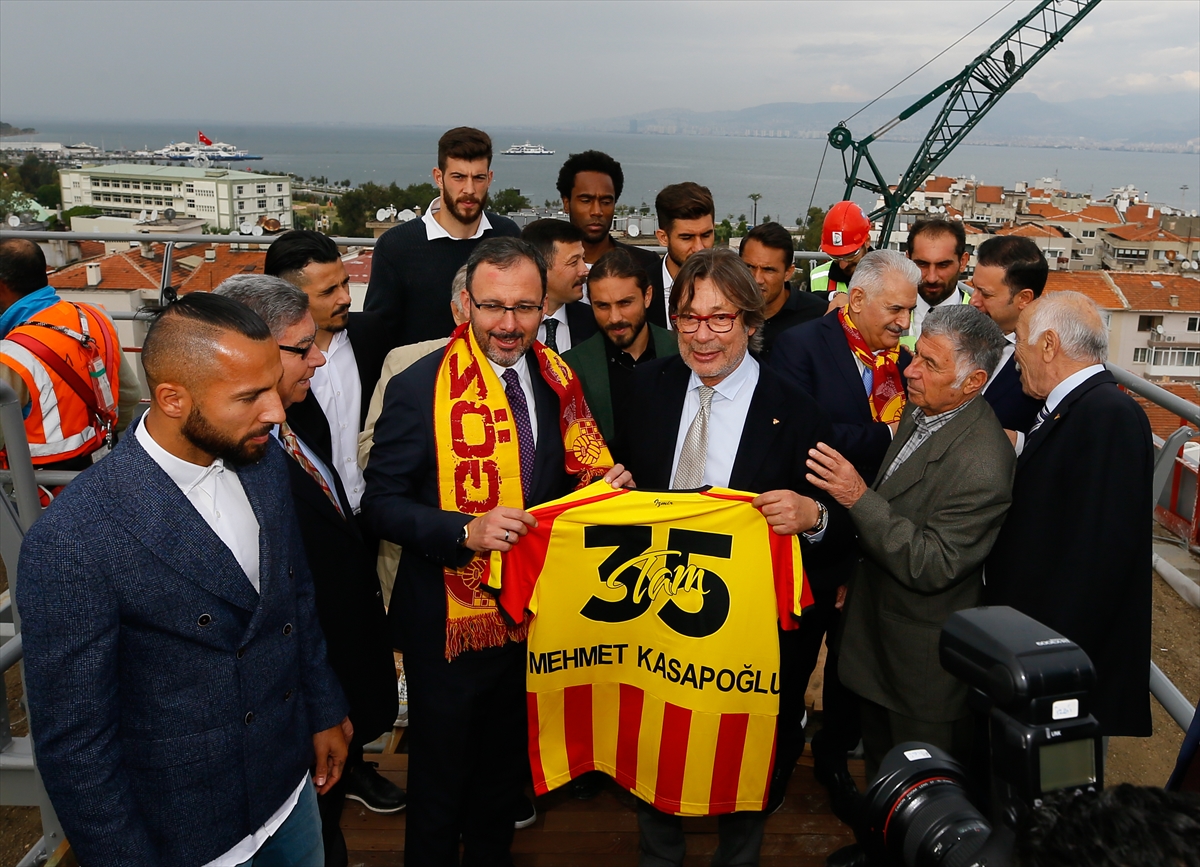 Binali Yıldırım Göztepe Stadı'nı inceledi...