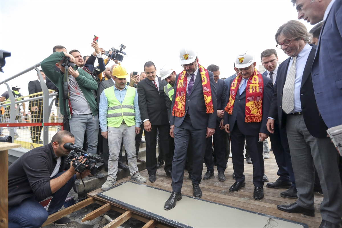 Binali Yıldırım Göztepe Stadı'nı inceledi...