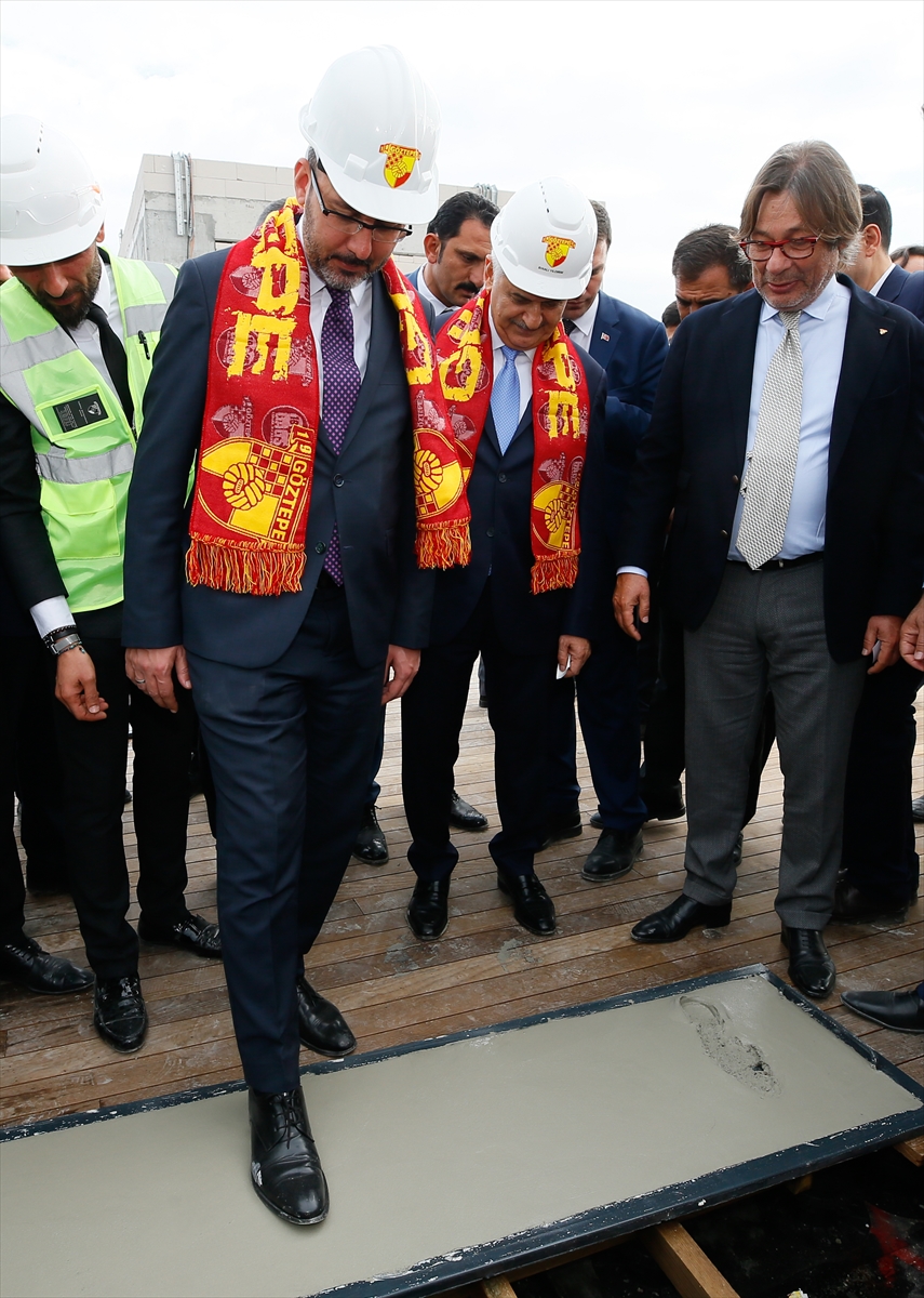 Binali Yıldırım Göztepe Stadı'nı inceledi...