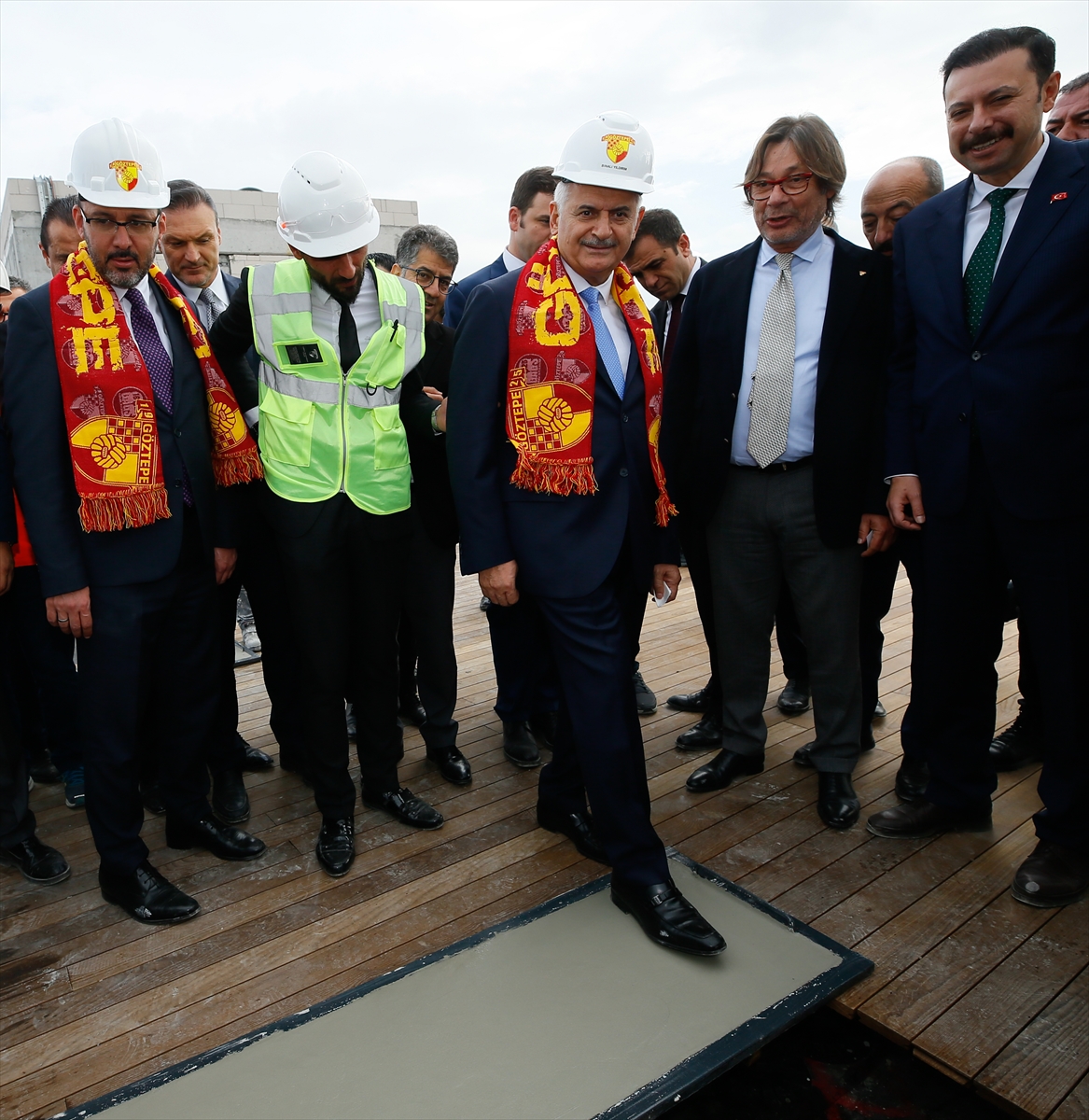 Binali Yıldırım Göztepe Stadı'nı inceledi...