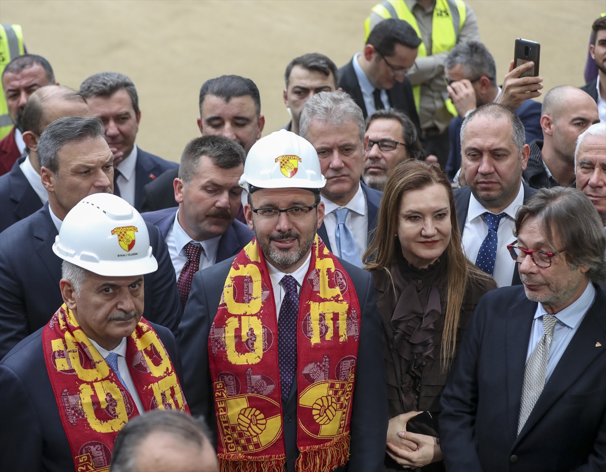 Binali Yıldırım Göztepe Stadı'nı inceledi...