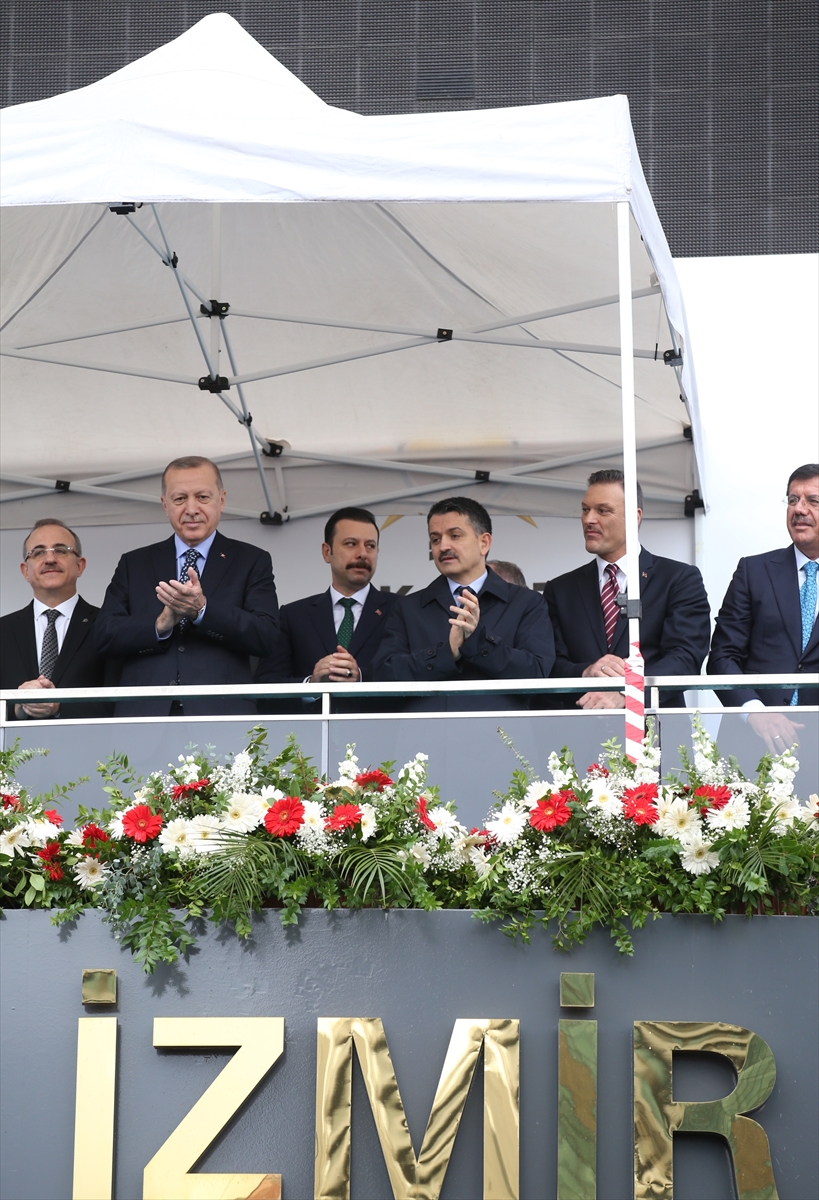 Cumhurbaşkanı Erdoğan İzmir'de