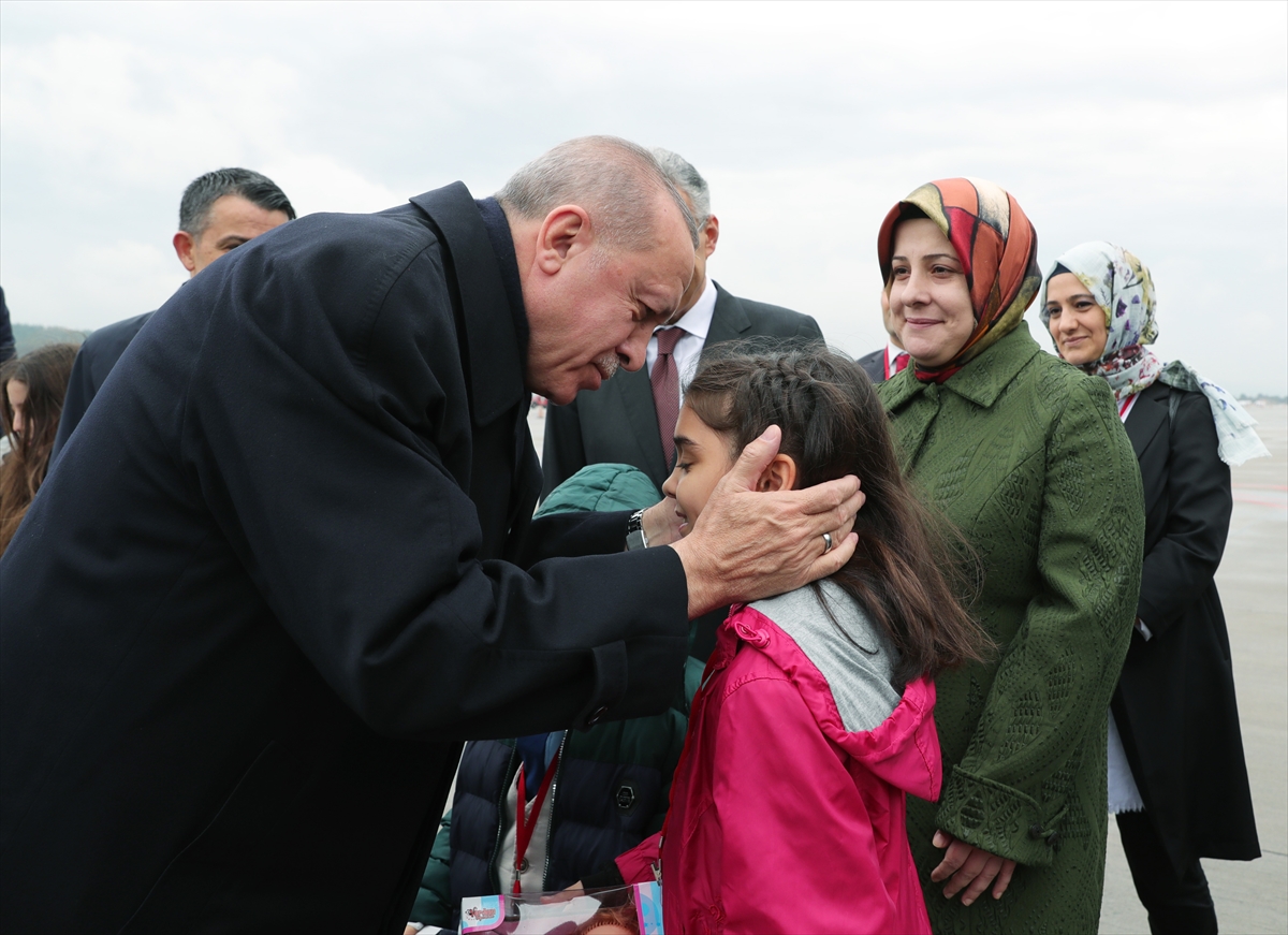 Cumhurbaşkanı Erdoğan İzmir'de