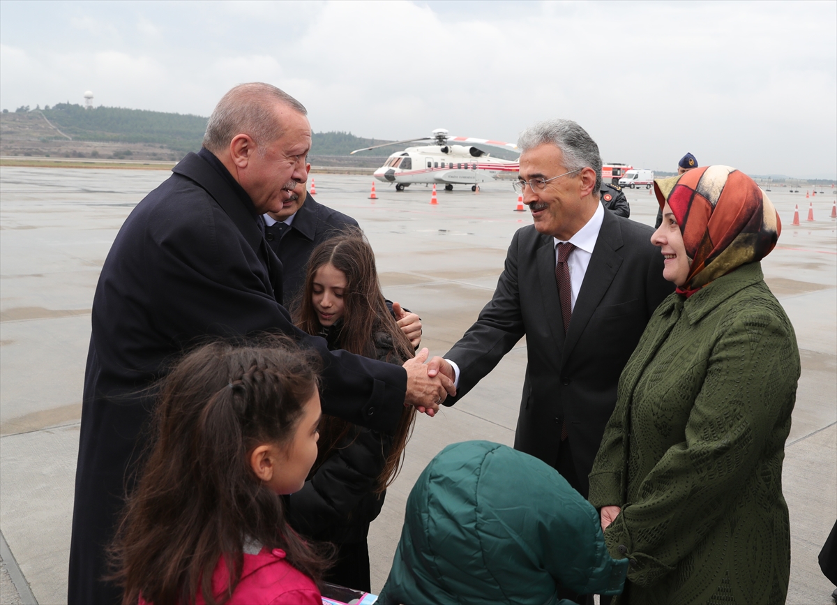 Cumhurbaşkanı Erdoğan İzmir'de