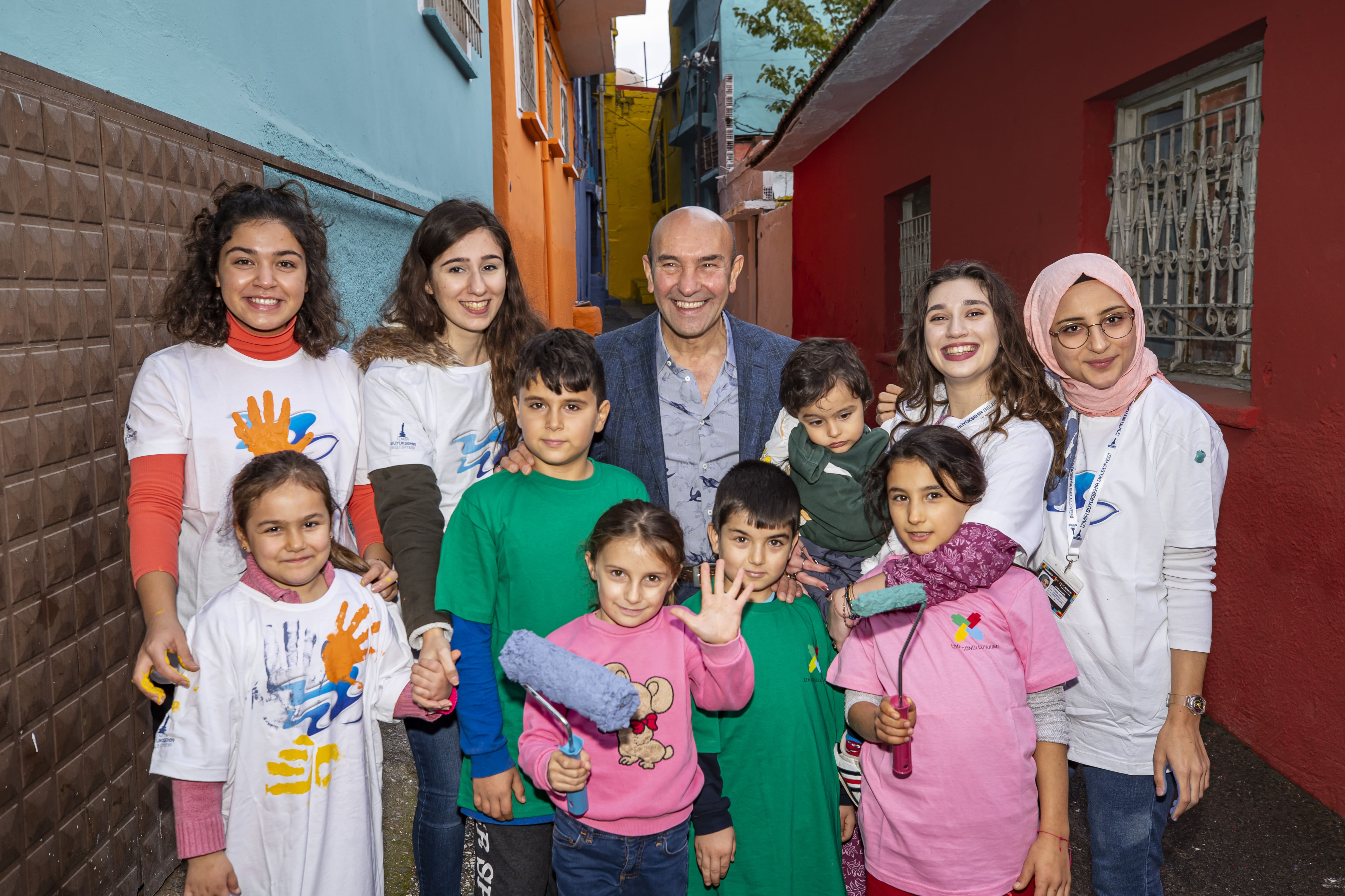 'Renkli Proje' Lale Mahallesi’nde hayatı değiştirdi!