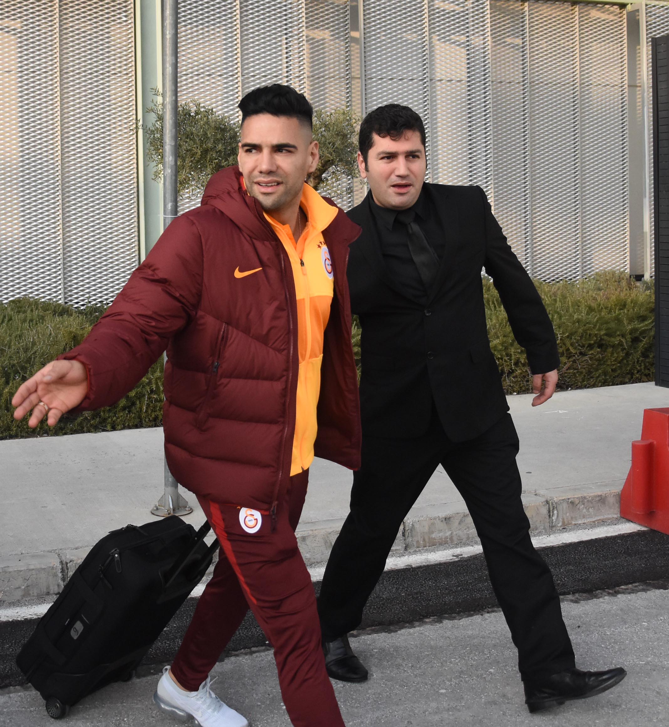 Galatasaray kafilesi İzmir'e geldi