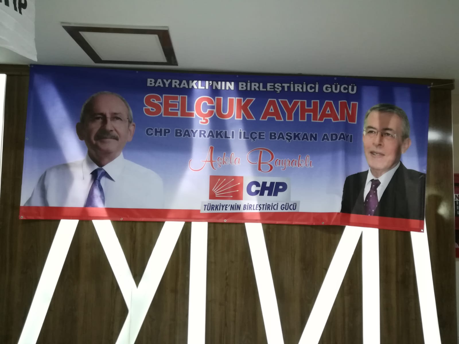 Bayraklı'da kongre heyecanı
