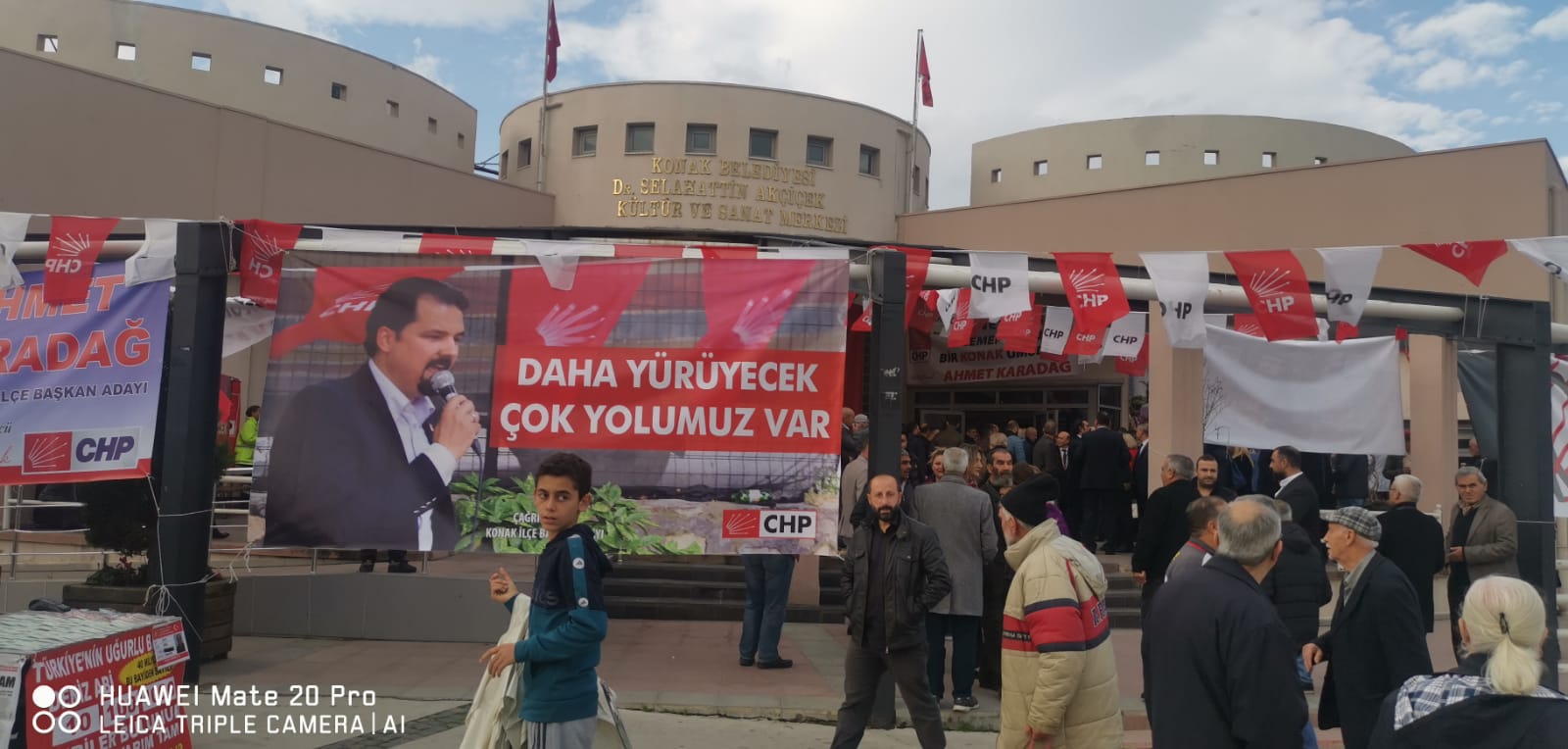 CHP Konak İlçe Kongresi'nden kareler...