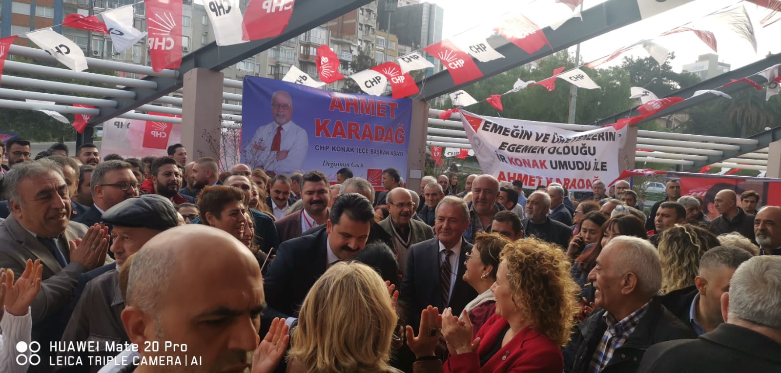 CHP Konak İlçe Kongresi'nden kareler...