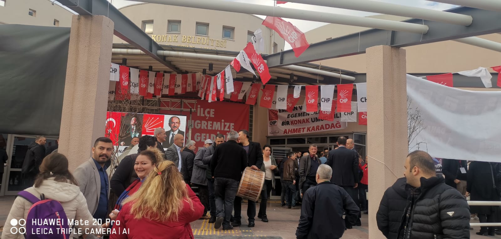CHP Konak İlçe Kongresi'nden kareler...