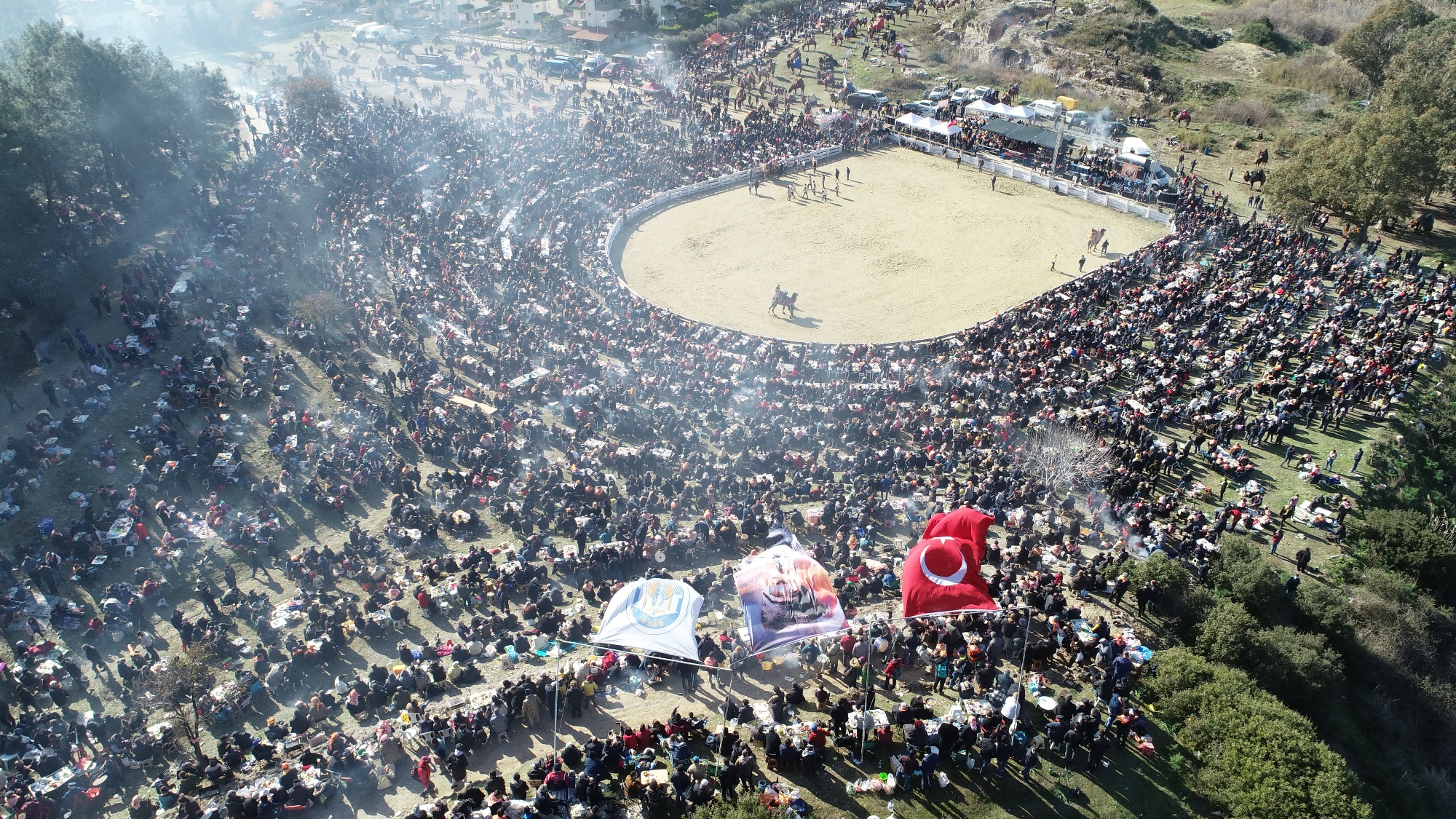 Selçuk Efes Deve Güreşleri Festivali yapıldı