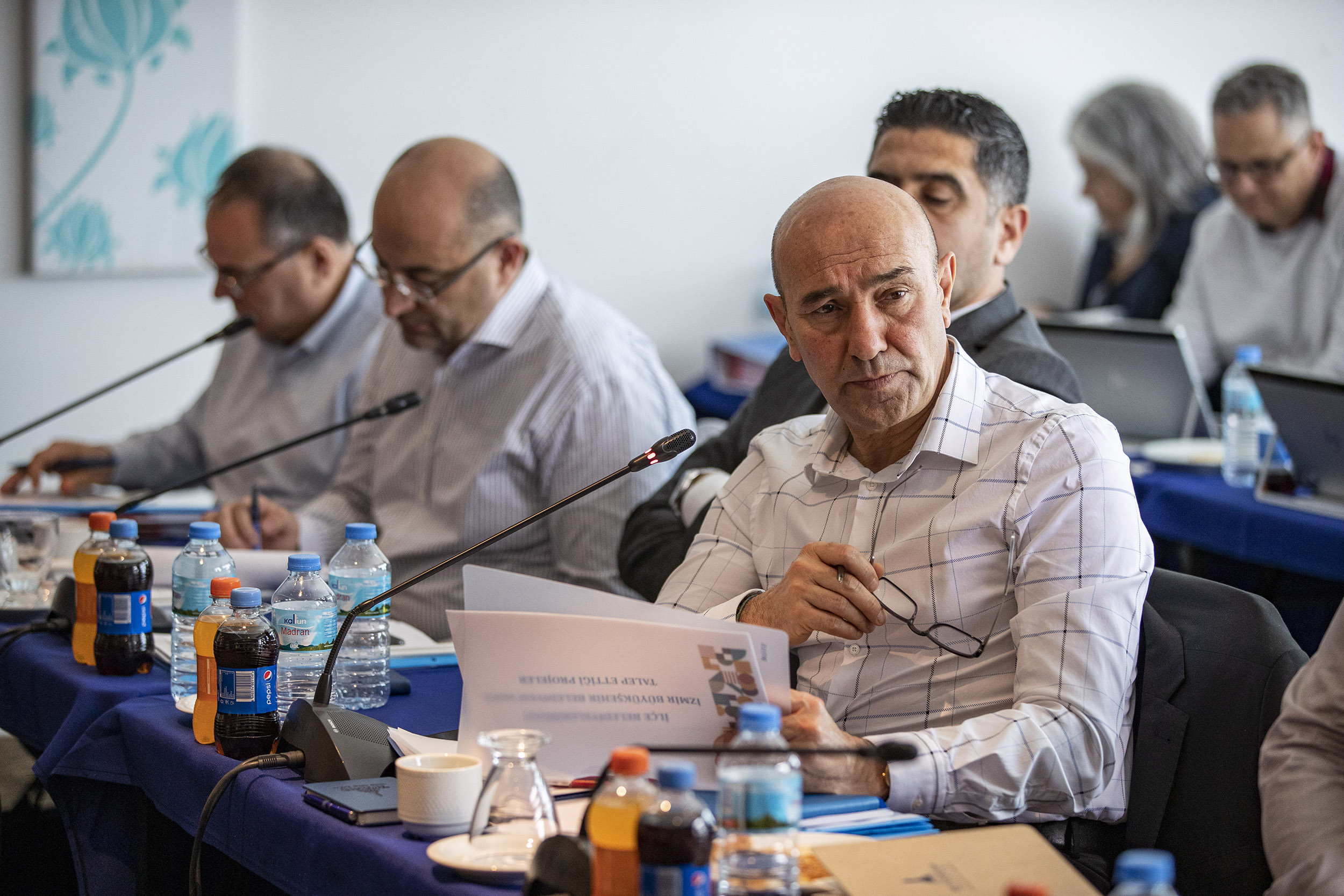İzmir’in başkanları Menderes’te toplandı