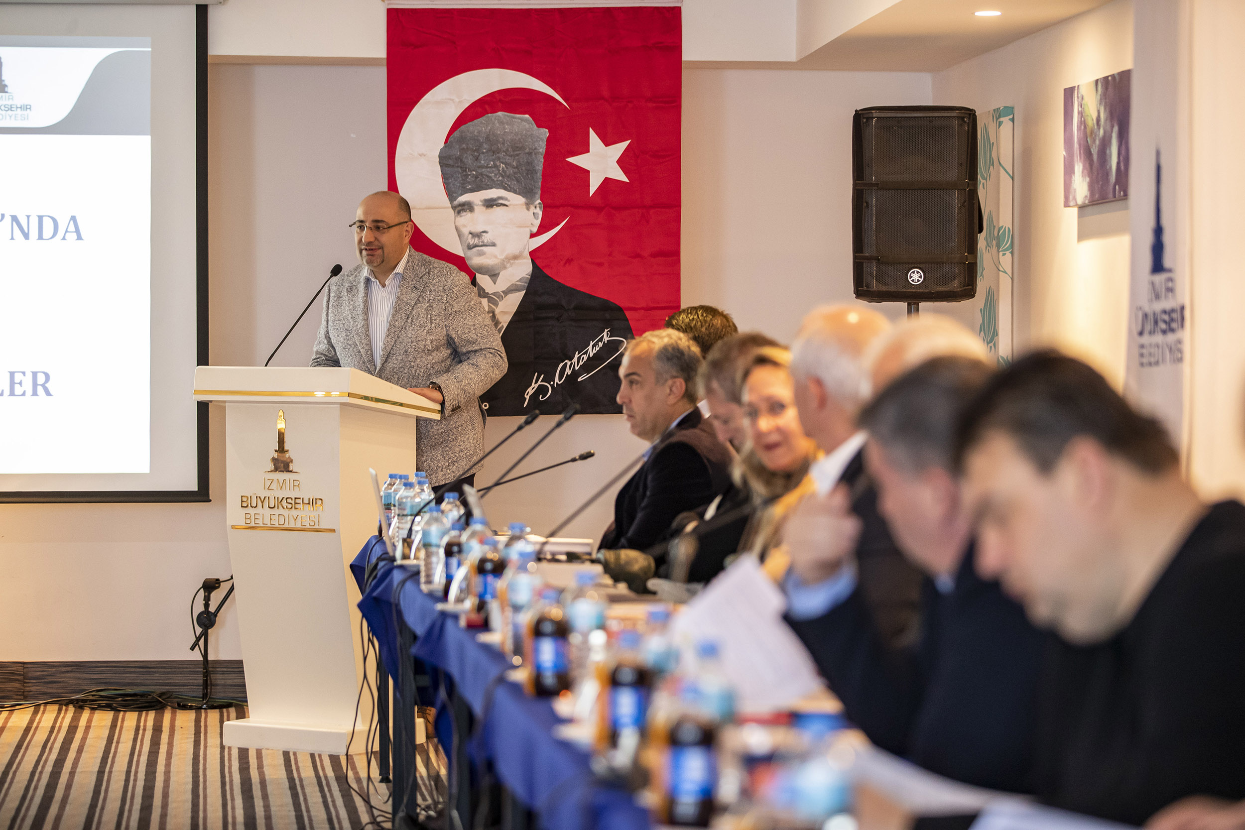 İzmir’in başkanları Menderes’te toplandı