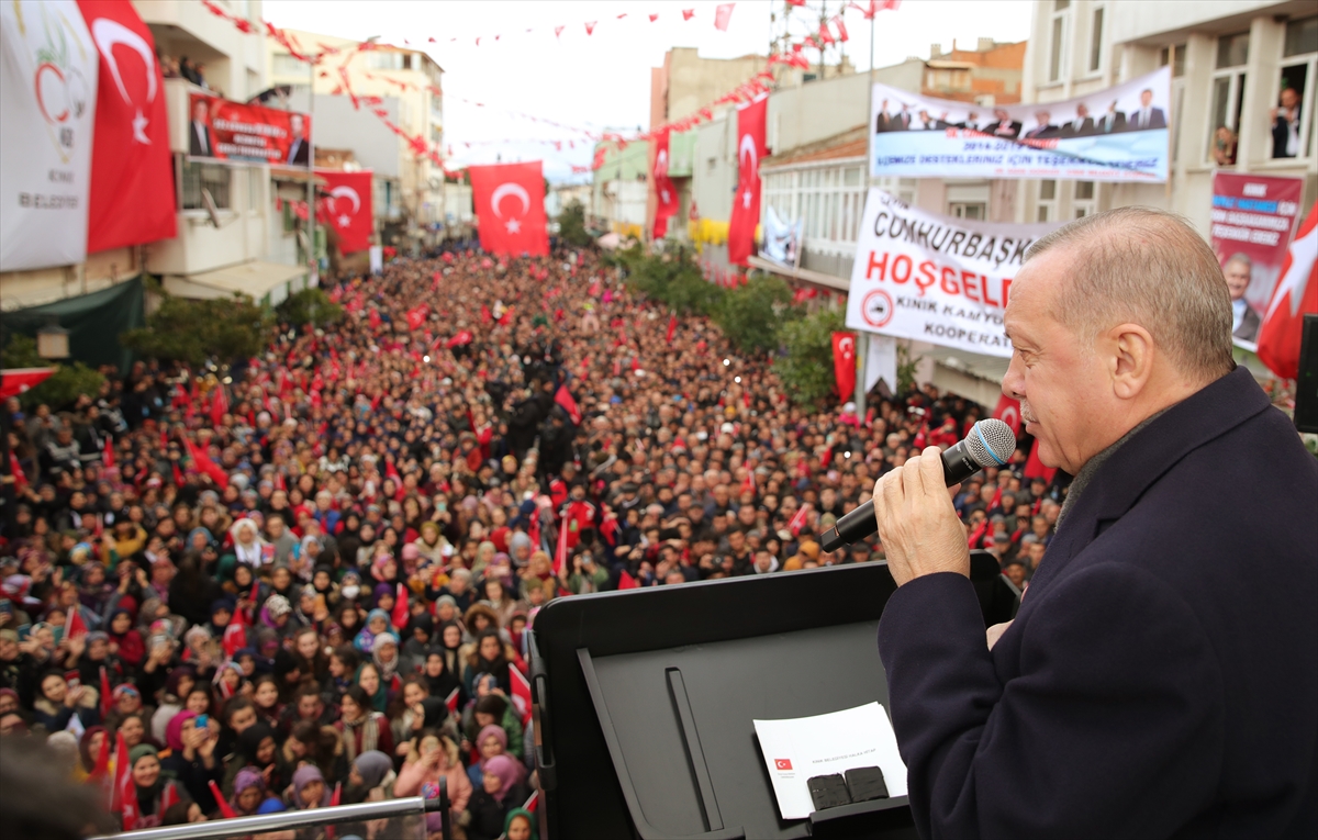 Cumhurbaşkanı Erdoğan İzmir'de
