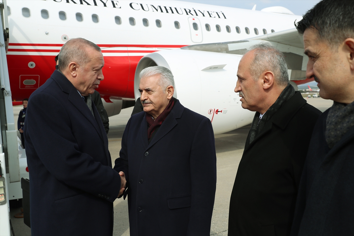 Cumhurbaşkanı Erdoğan İzmir'de