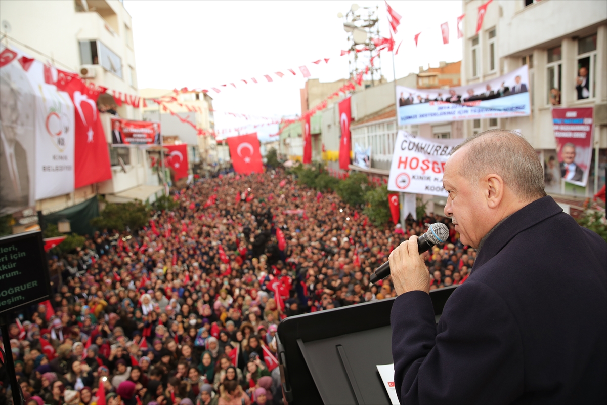 Cumhurbaşkanı Erdoğan İzmir'de