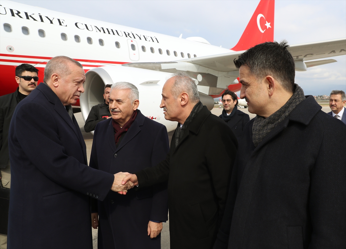 Cumhurbaşkanı Erdoğan İzmir'de