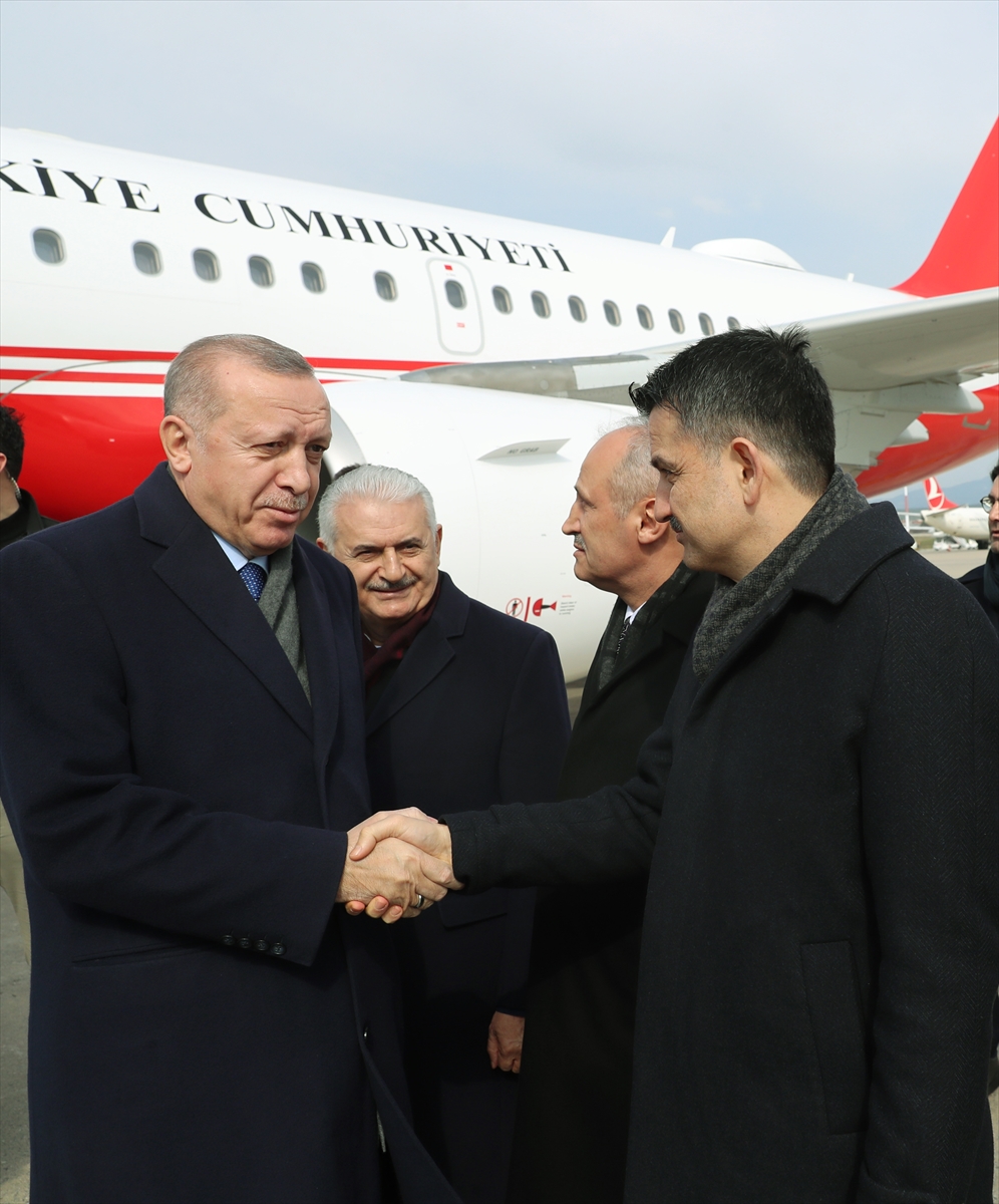 Cumhurbaşkanı Erdoğan İzmir'de