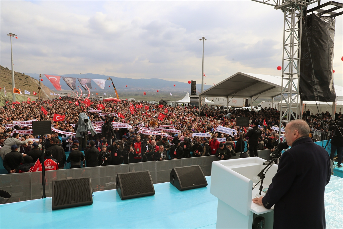 Cumhurbaşkanı Erdoğan İzmir'de