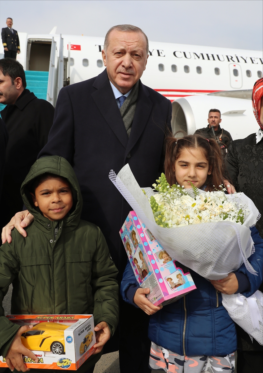 Cumhurbaşkanı Erdoğan İzmir'de