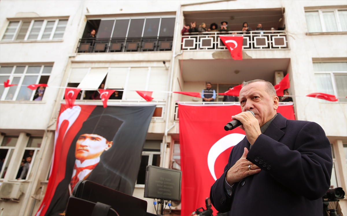 Cumhurbaşkanı Erdoğan İzmir'de
