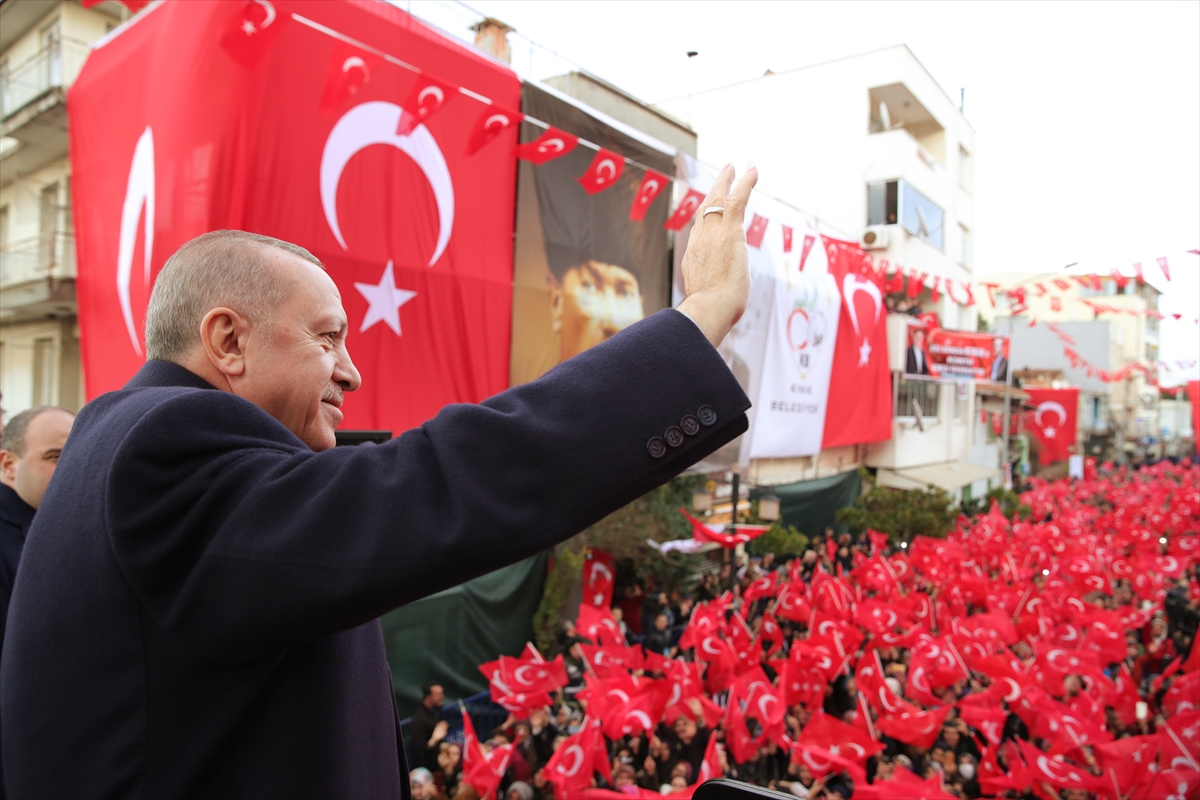 Cumhurbaşkanı Erdoğan İzmir'de