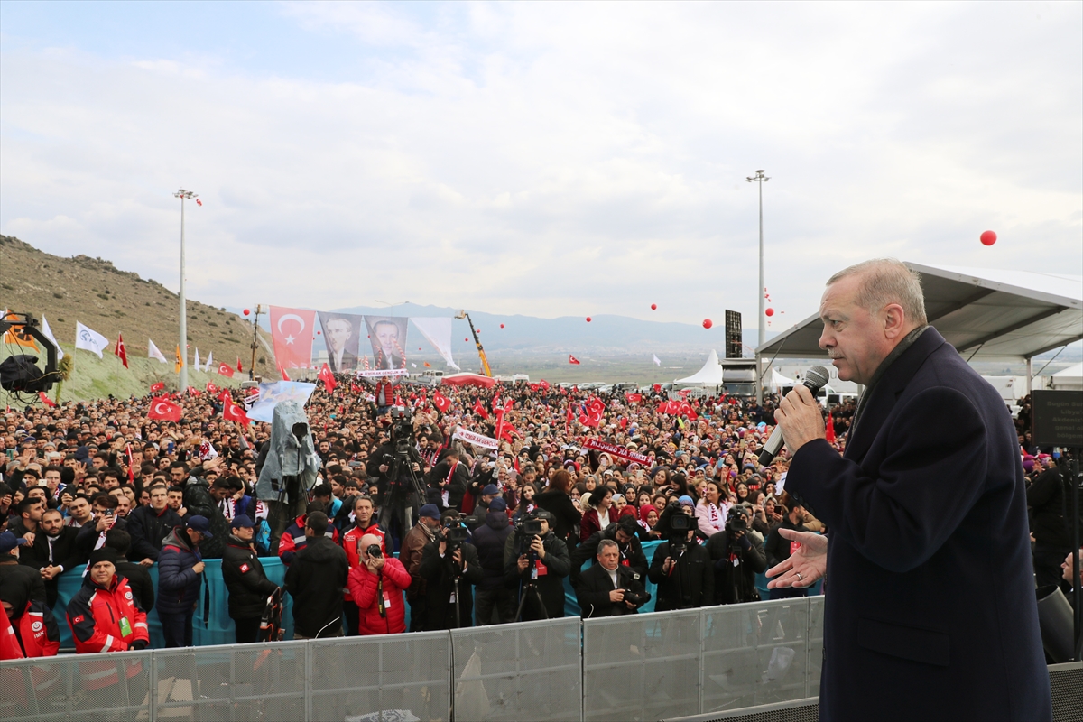 Cumhurbaşkanı Erdoğan İzmir'de