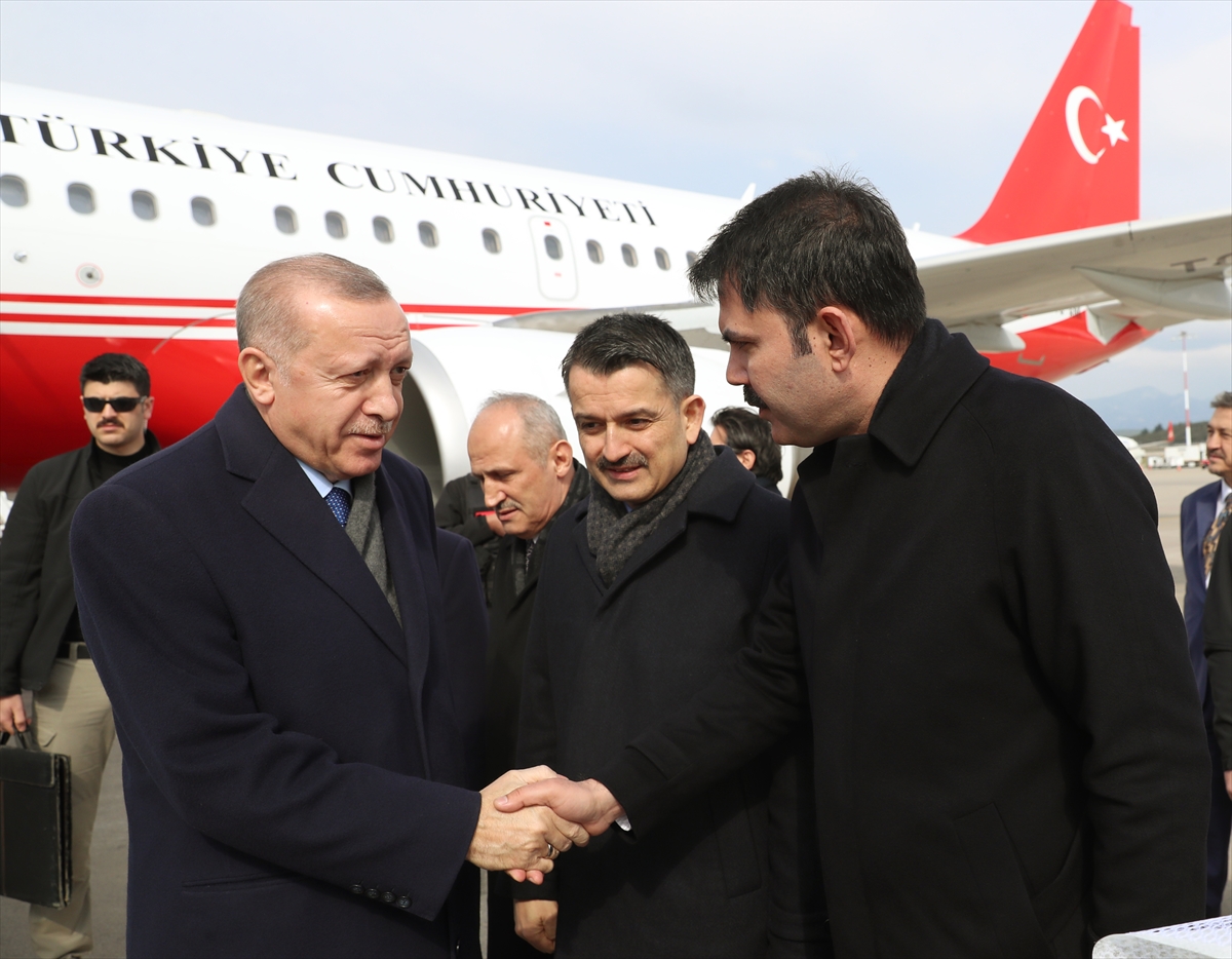 Cumhurbaşkanı Erdoğan İzmir'de