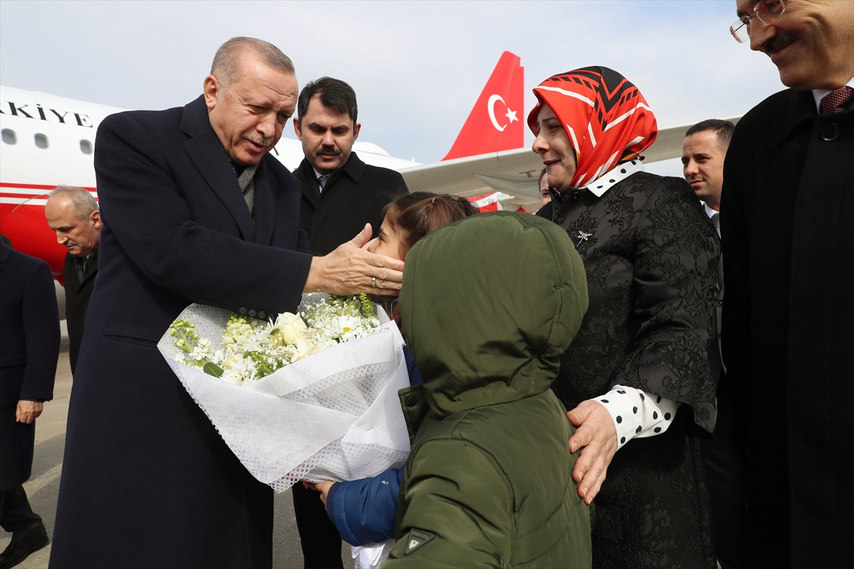 Cumhurbaşkanı Erdoğan İzmir'de