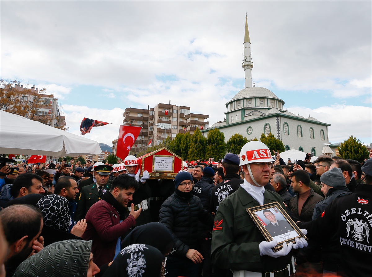 Şehit Ahmet Alpaslan son yolculuğuna uğurlandı