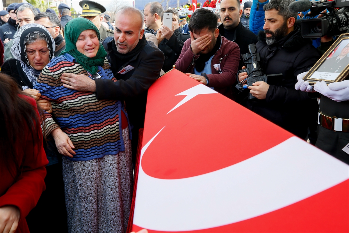 Şehit Ahmet Alpaslan son yolculuğuna uğurlandı