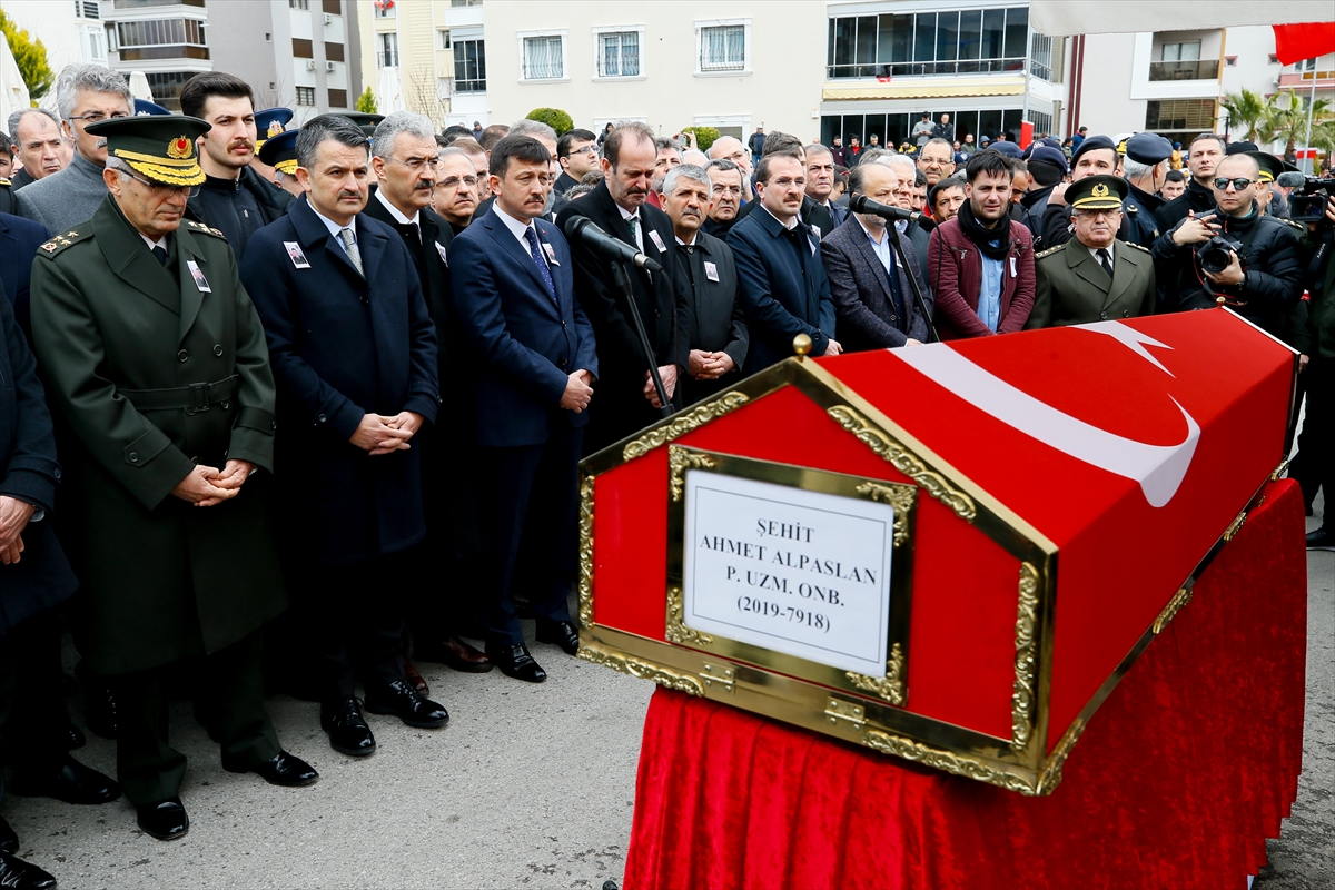 Şehit Ahmet Alpaslan son yolculuğuna uğurlandı