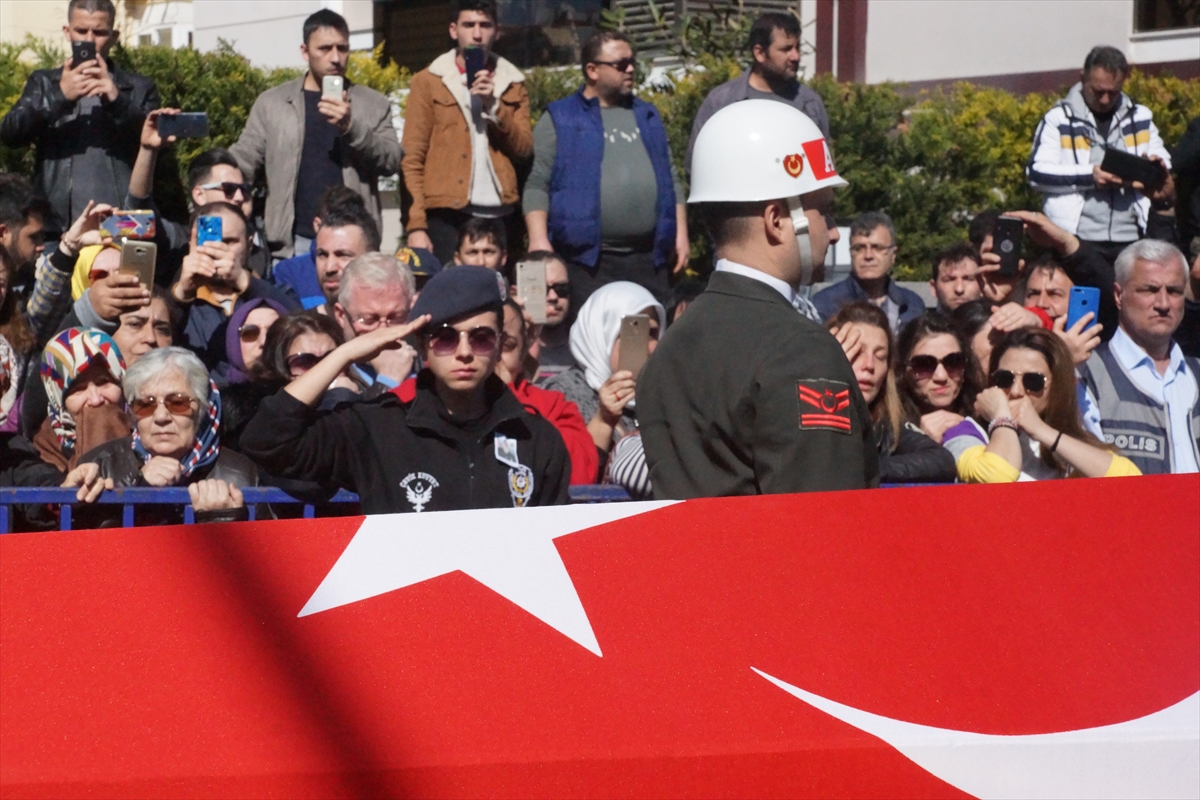 Şehit Mustafa Muhammed Ak son yolculuğuna uğurlandı
