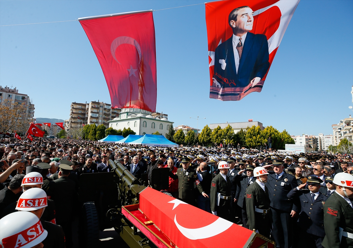 Şehit Mustafa Muhammed Ak son yolculuğuna uğurlandı