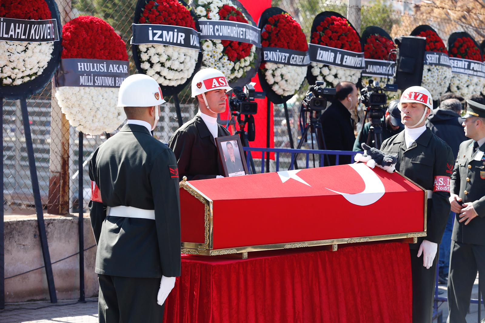 Şehit Mustafa Muhammed Ak son yolculuğuna uğurlandı