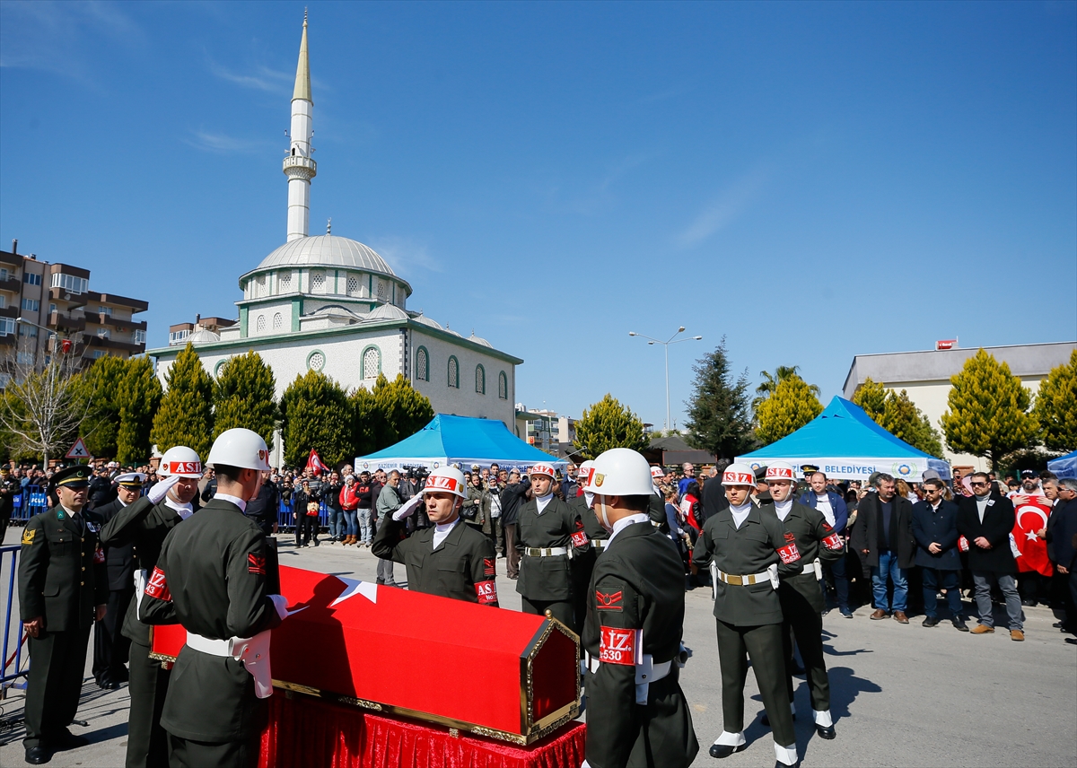 Şehit Mustafa Muhammed Ak son yolculuğuna uğurlandı