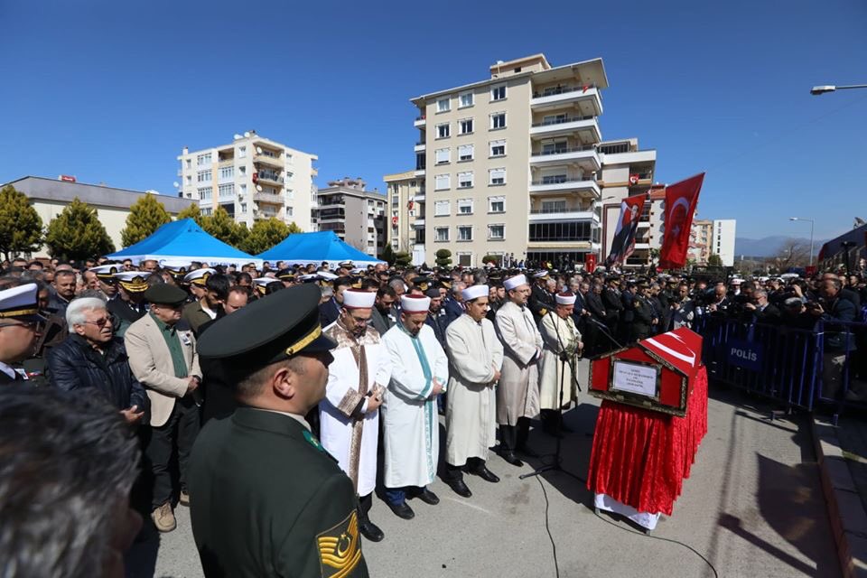 Şehit Mustafa Muhammed Ak son yolculuğuna uğurlandı