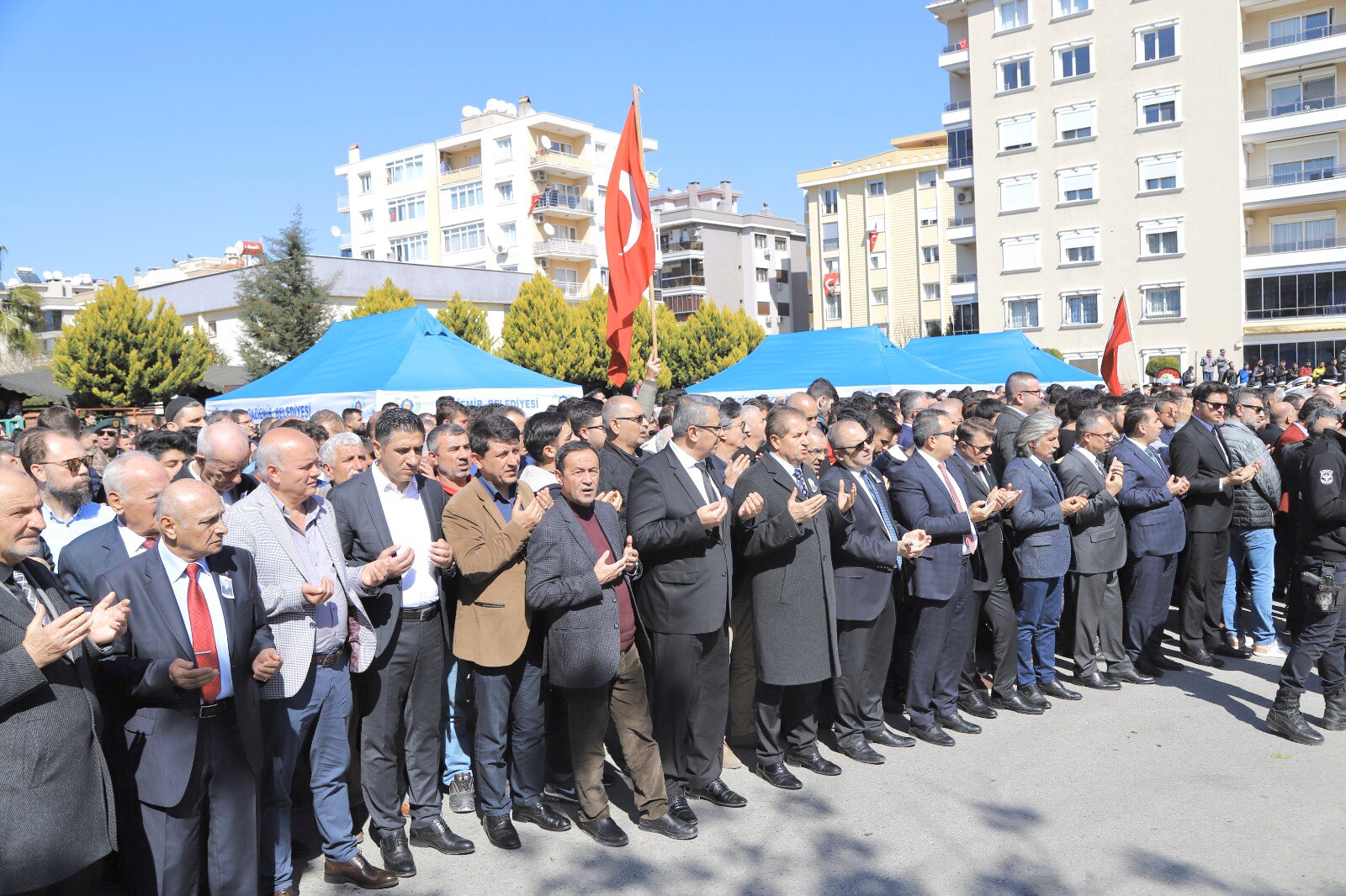Şehit Mustafa Muhammed Ak son yolculuğuna uğurlandı