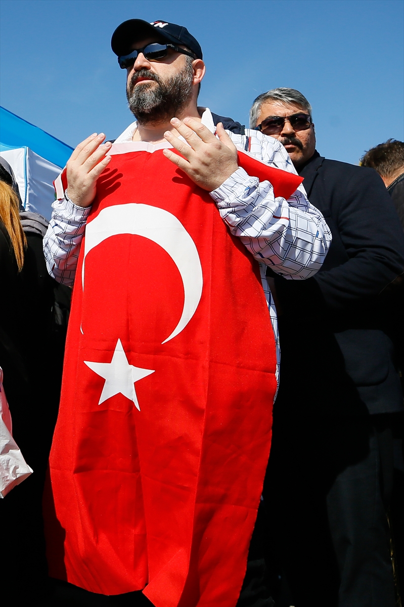 Şehit Mustafa Muhammed Ak son yolculuğuna uğurlandı