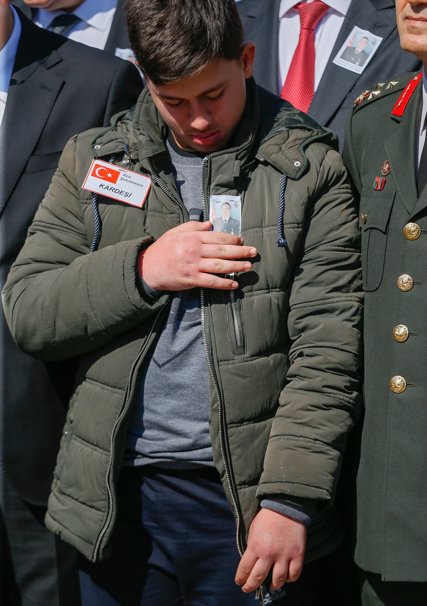 Şehit Mustafa Muhammed Ak son yolculuğuna uğurlandı