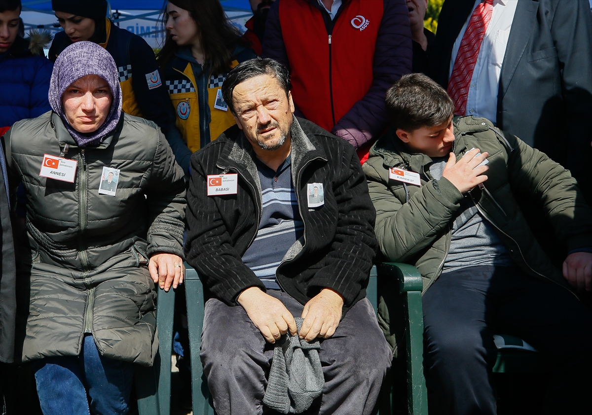 Şehit Mustafa Muhammed Ak son yolculuğuna uğurlandı